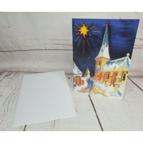 The Night Before Christmas #813 Greeting Card by Tom Yendell – Mouth & Foot - Picture 7 of 10